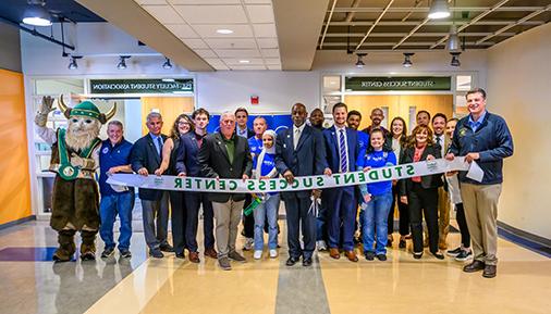 Student Success Center Ribbon Cutting